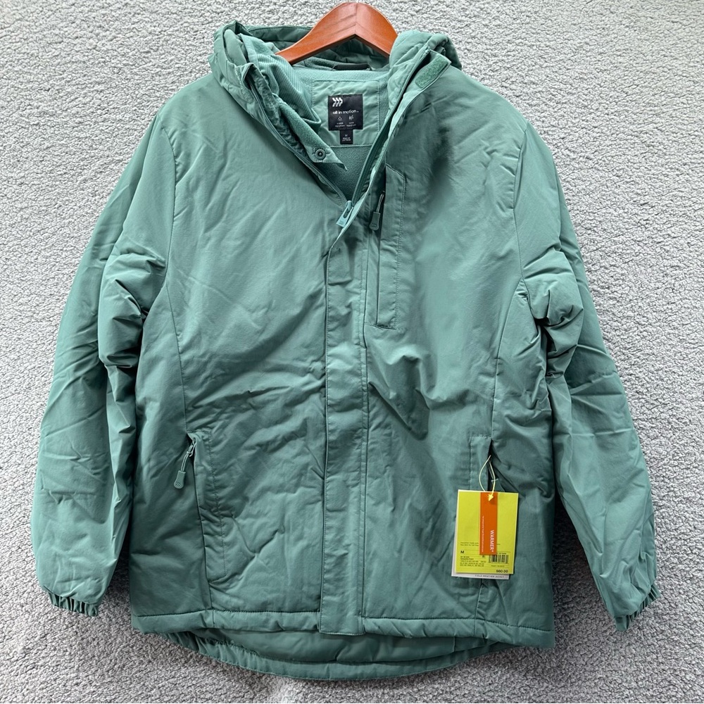 All in Motion Turquoise Cold Weather Jacket Coat - Picture 2 of 11